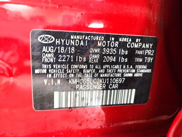 2019 HYUNDAI IONIQ Blue (HEV)