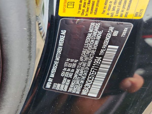 2014 BMW 428 — VINS