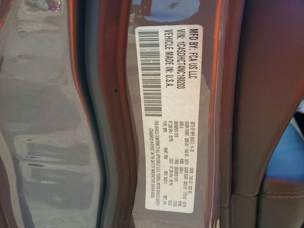 2022 DODGE DURANGO R/T