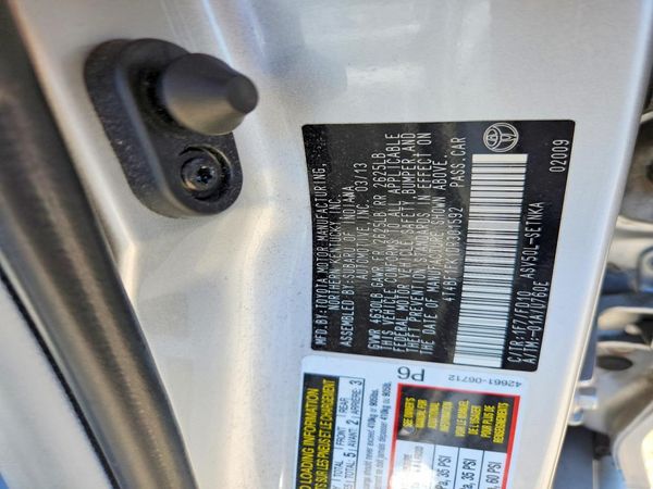 2013 TOYOTA CAMRY