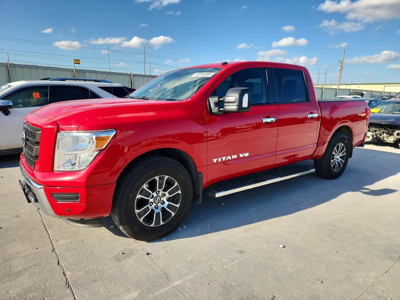 2020 NISSAN TITAN — Front 3/4
