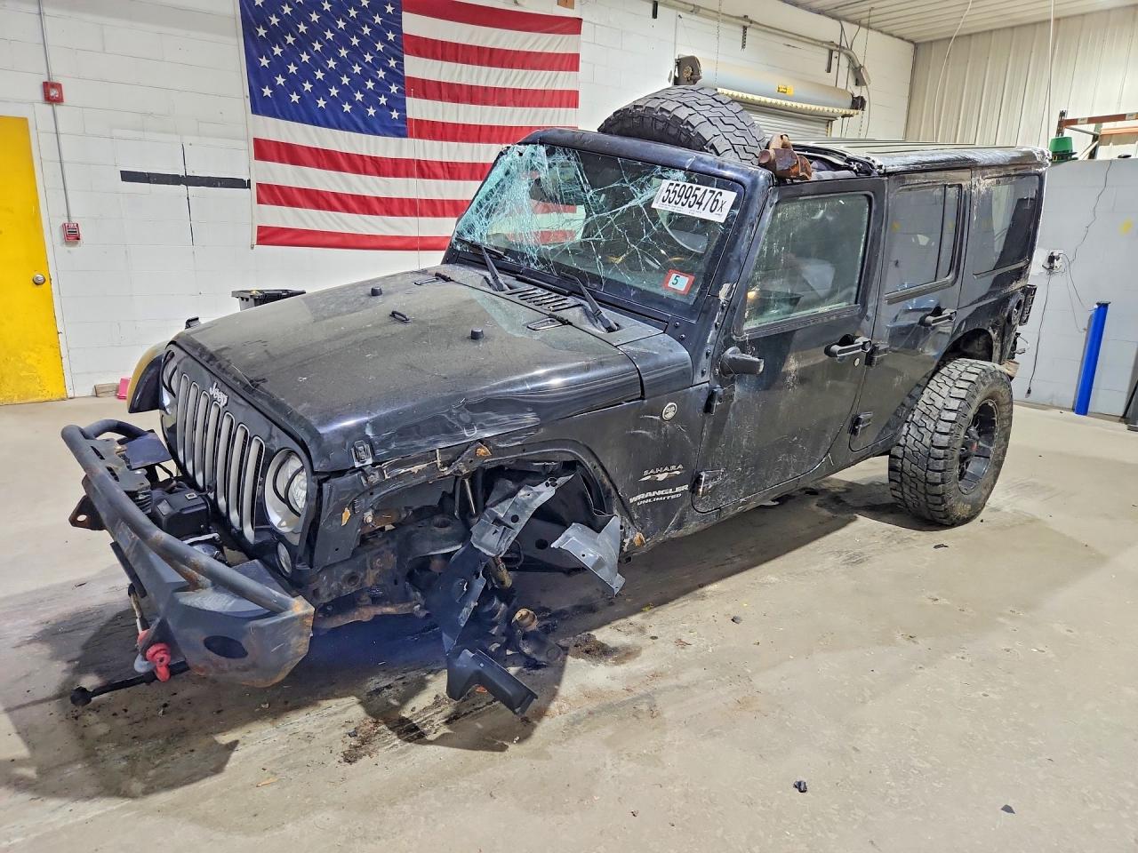 2016 JEEP WRANGLER UNLIMITED SAHARA 4X4