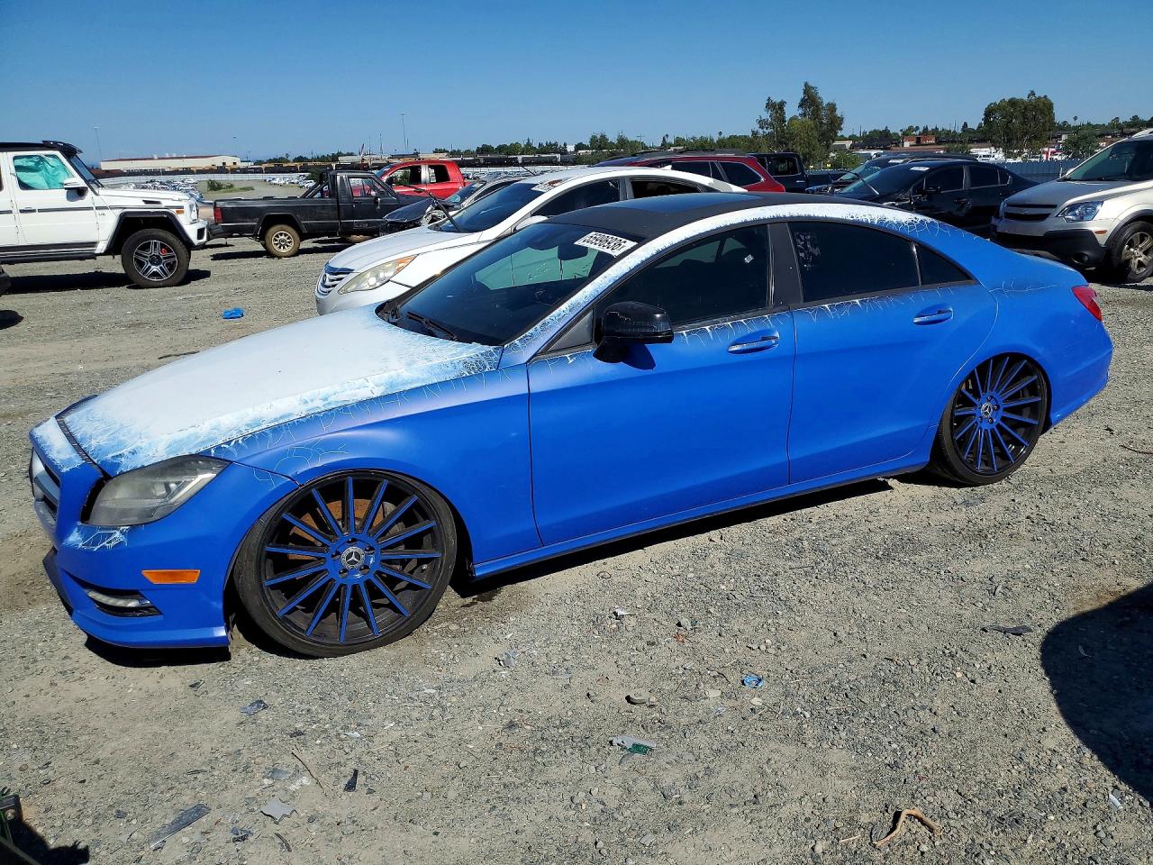 2013 MERCEDES-BENZ CLS-CLASS CLS550 4-MATIC — Front 3/4