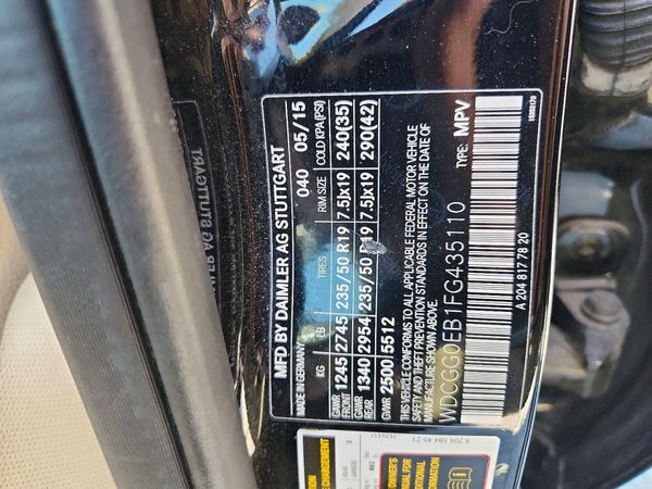 2015 MERCEDES-BENZ GLK GLK250 BLUETEC 4-MATIC