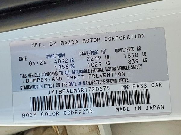 2024 MAZDA 3 Preferred Package