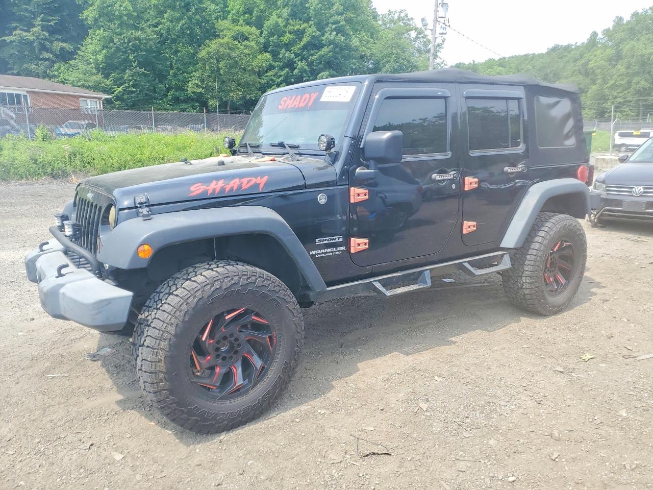 2017 JEEP WRANGLER UNLIMITED SPORT 4X4