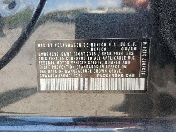 2017 VOLKSWAGEN GTI S, Sport, SE, Autobahn