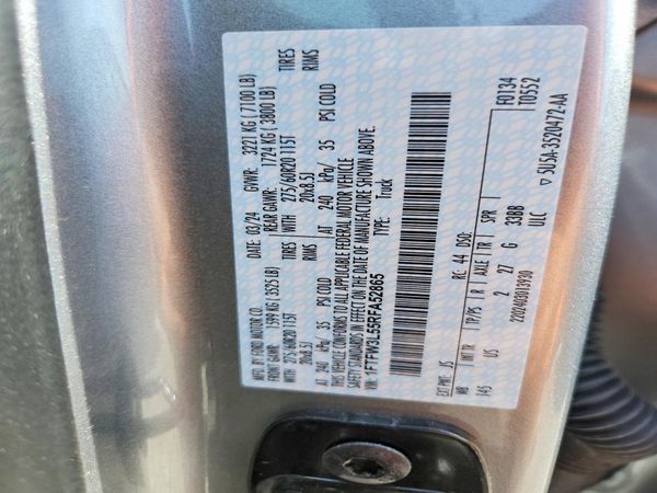 2024 FORD F150