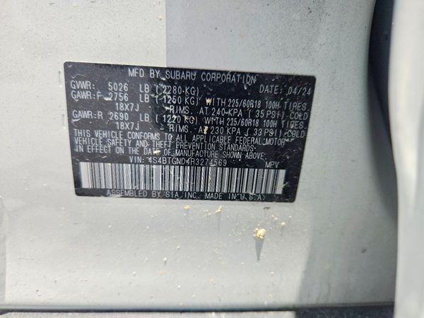 2024 SUBARU OUTBACK