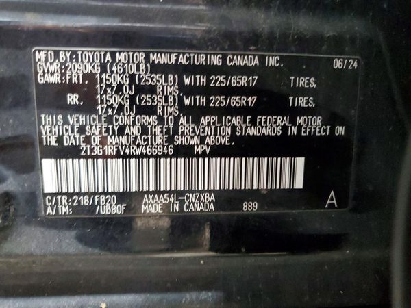 2024 TOYOTA RAV4 LE
