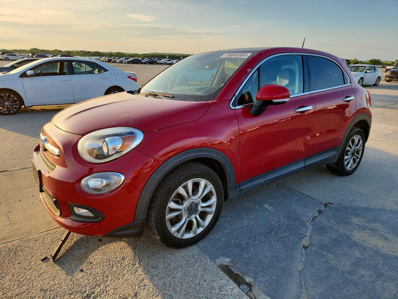 2016 FIAT 500 LOUNGE — Front 3/4