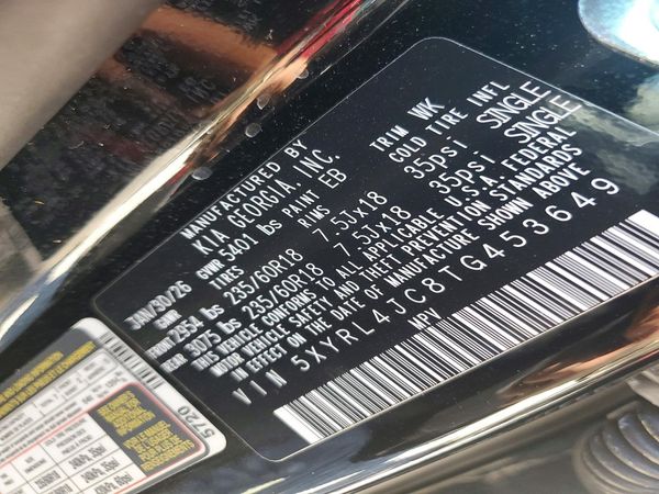 2026 KIA SORENTO S