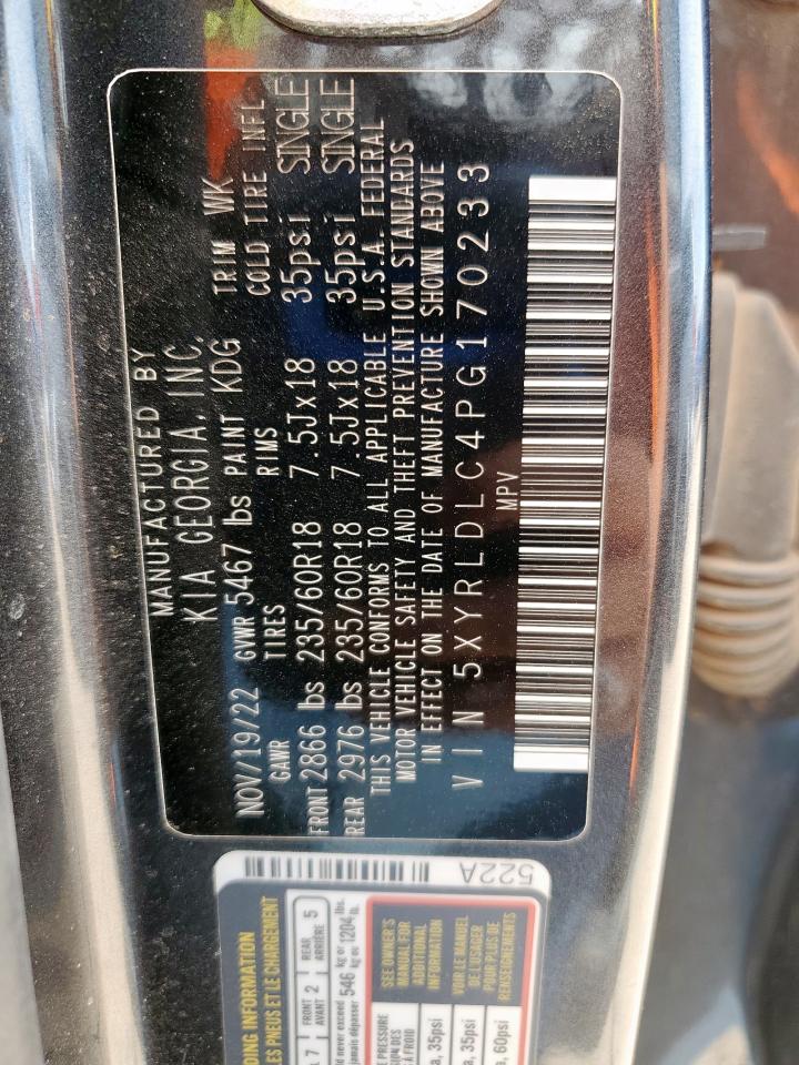 2023 KIA SORENTO S
