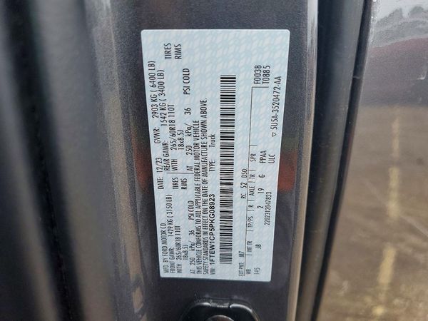 2023 FORD F150 SuperCrew