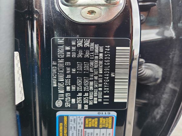 2020 KIA SORENTO L, LX, S