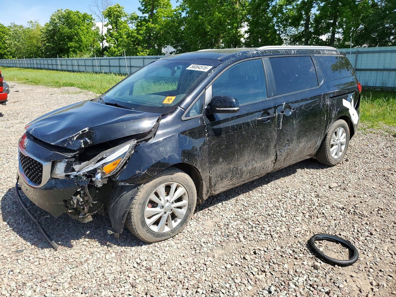 2016 KIA SEDONA LX - Middle-low