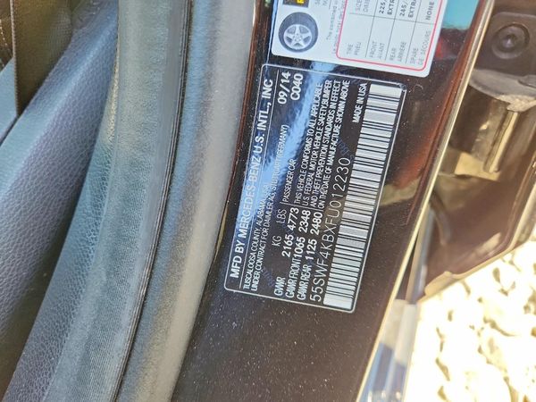 2015 MERCEDES-BENZ C 4-MATIC
