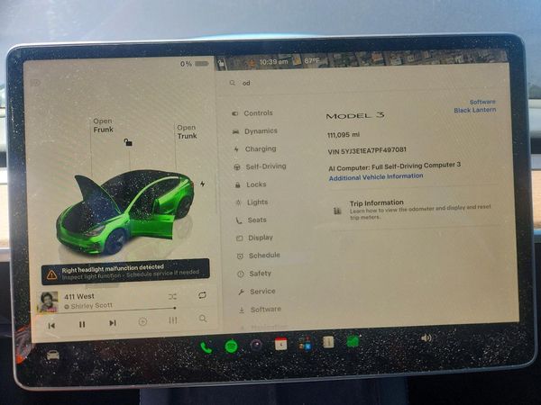 2023 TESLA MODEL 3