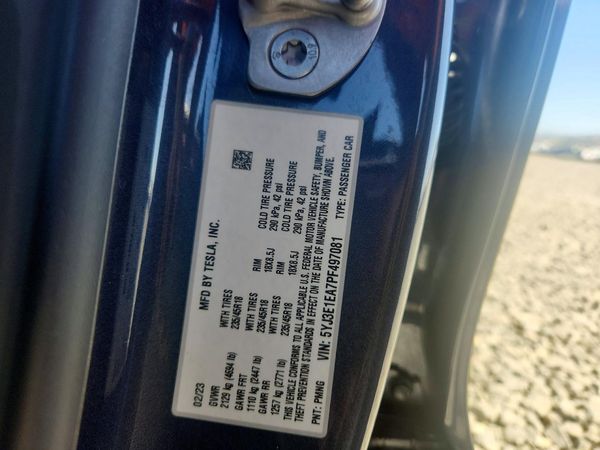 2023 TESLA MODEL 3