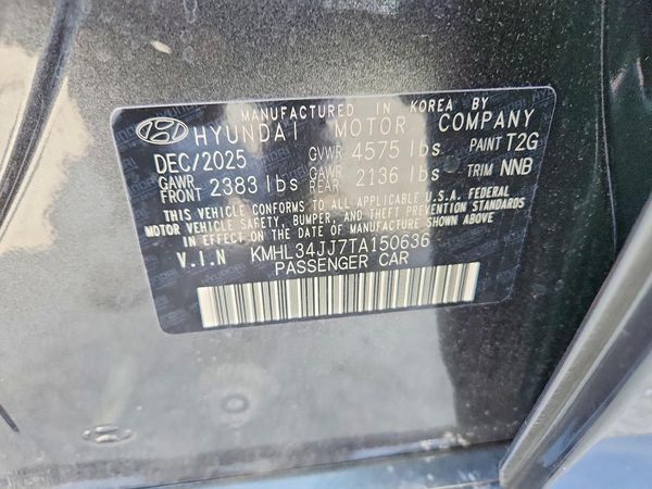 2026 HYUNDAI SONATA HYBRID