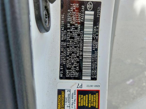 2014 TOYOTA CAMRY