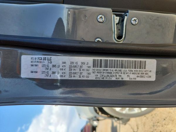 2020 JEEP CHEROKEE LATITUDE PLUS FWD