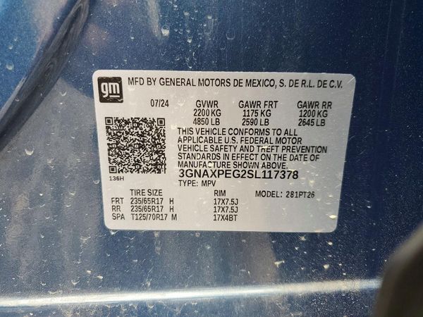 2025 CHEVROLET EQUINOX 1LT