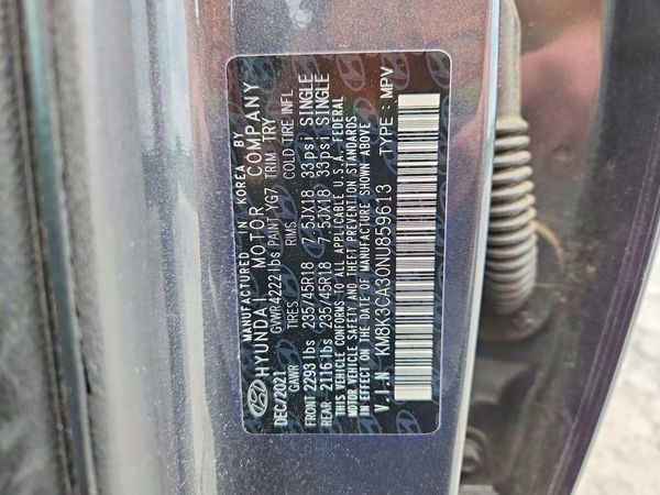 2022 HYUNDAI KONA