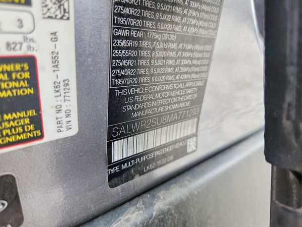 2021 LAND ROVER RANGE ROVER SPORT HSE Silver Edition