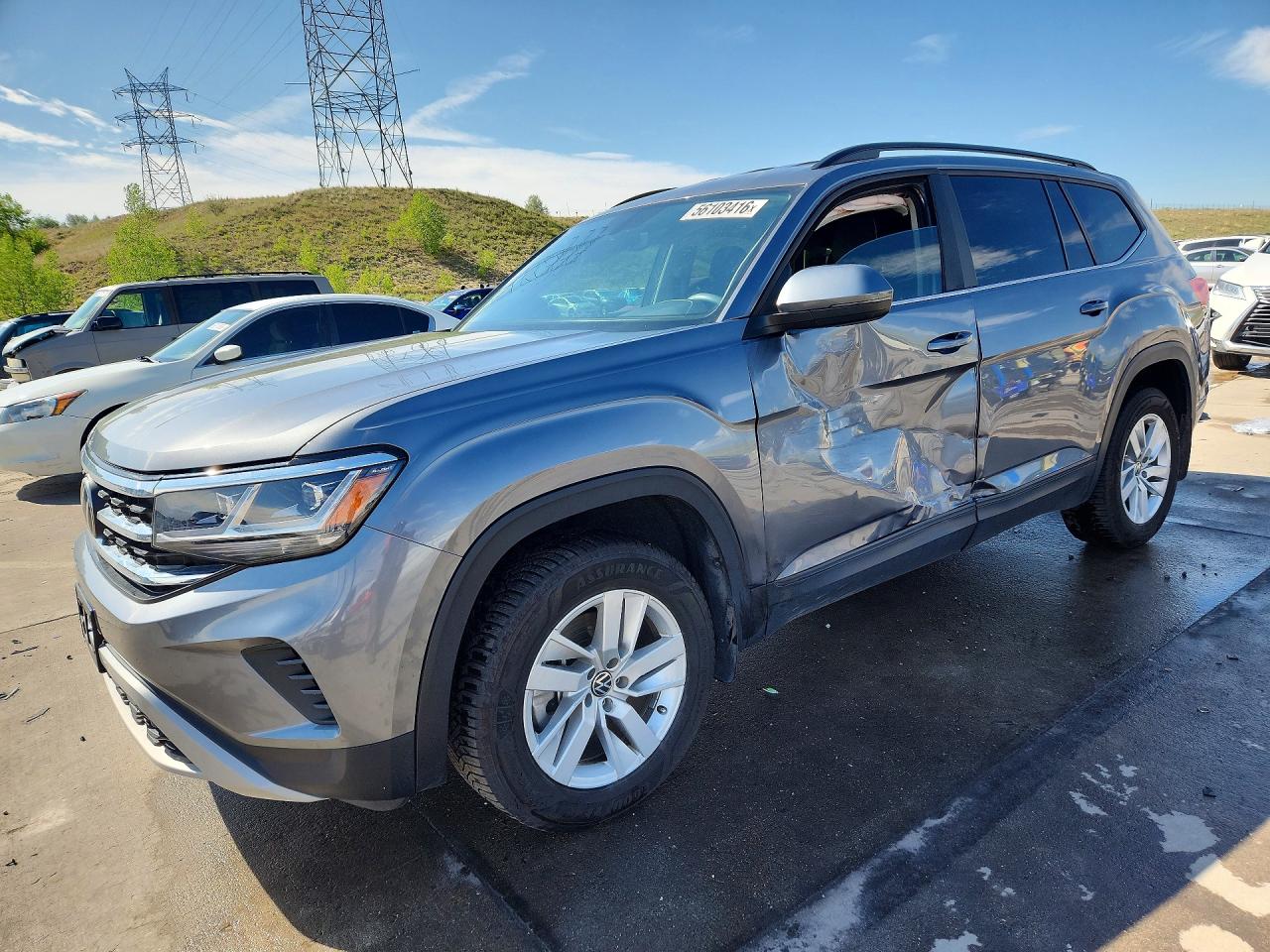 2021 VOLKSWAGEN ATLAS 4Motion S