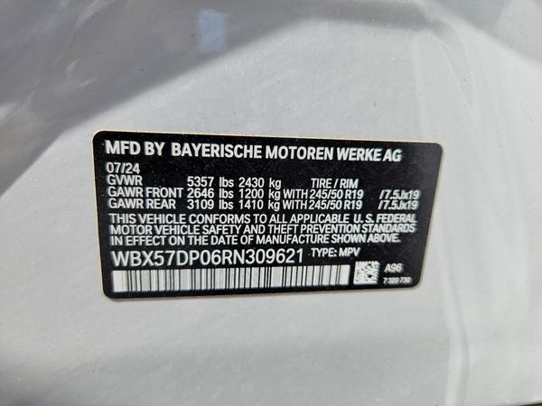 2024 BMW X3 xDrive30i SA