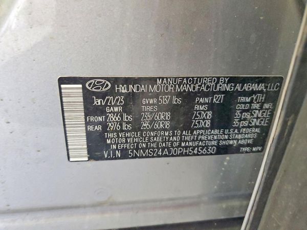 2023 HYUNDAI SANTA FE SEL
