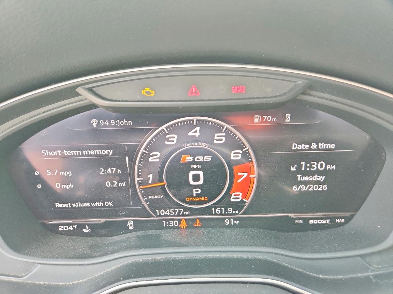 2018 AUDI SQ5 quattro Prestige