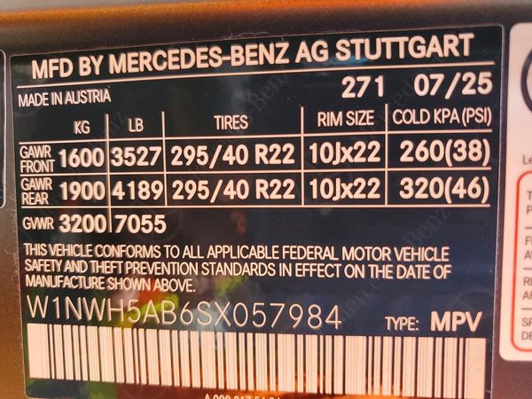 2025 MERCEDES-BENZ G AMG G63