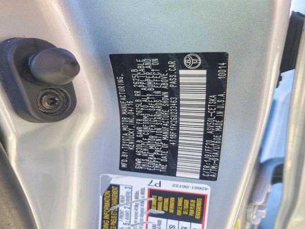 2016 TOYOTA CAMRY