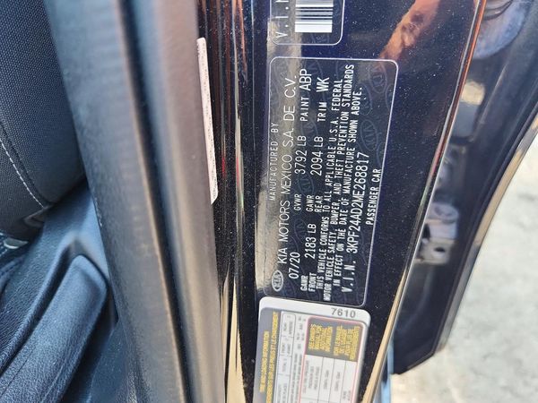 2021 KIA FORTE FE, LXS