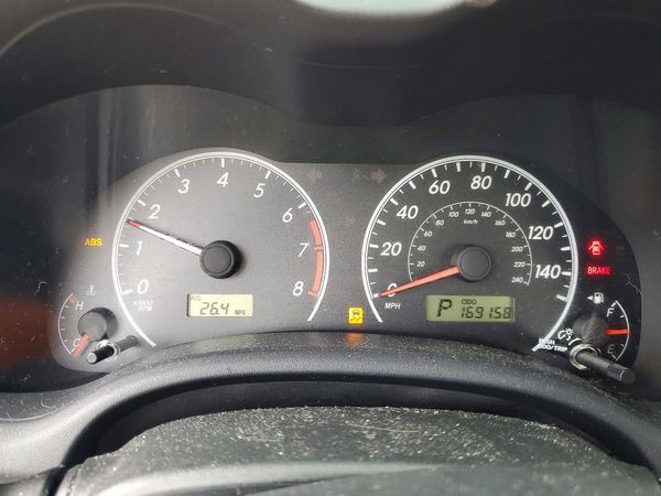 2012 TOYOTA COROLLA