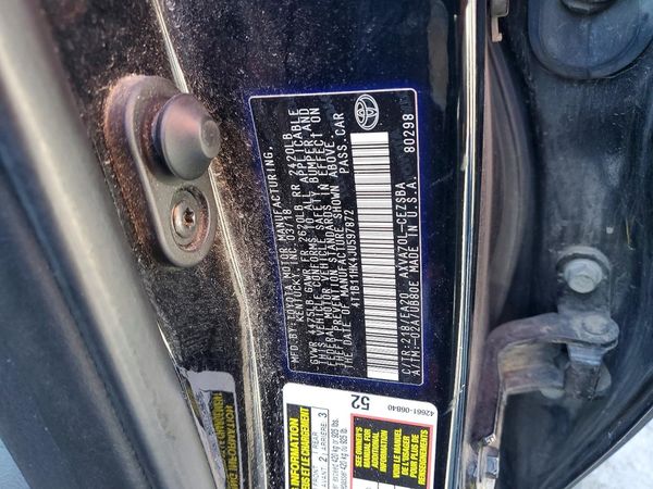 2018 TOYOTA CAMRY L/LE/SE/XLE