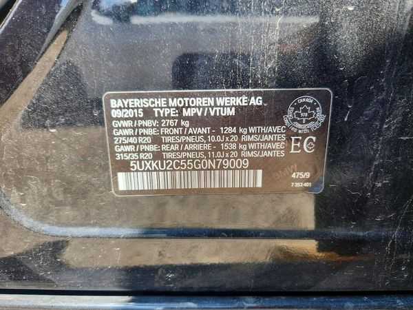 2016 BMW X6 xDrive35i