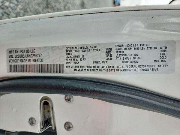 2022 RAM 2500 Big Horn, Lone Star