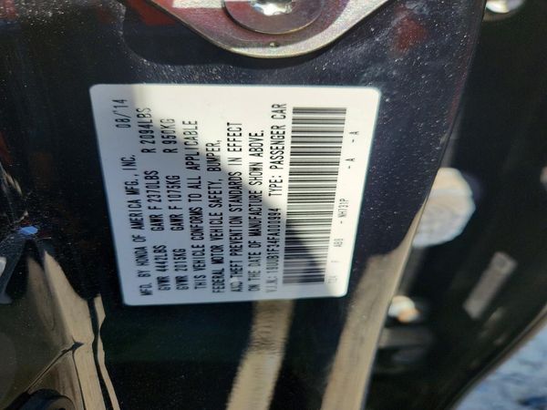 2015 ACURA TLX Base