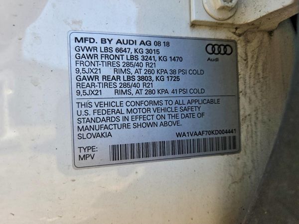 2019 AUDI Q7