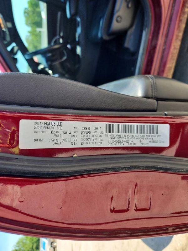 2018 DODGE DURANGO