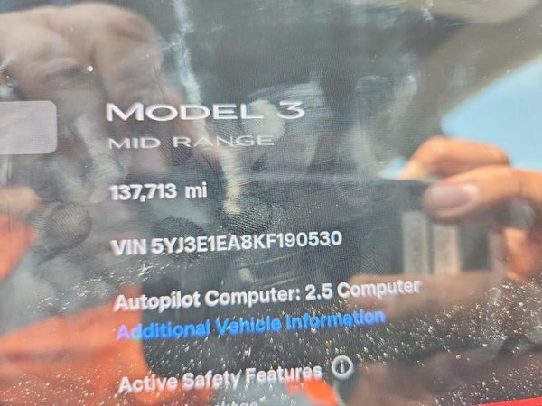 2019 TESLA MODEL 3