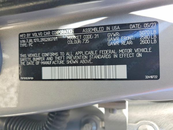 2024 VOLVO S60 Plus Dark