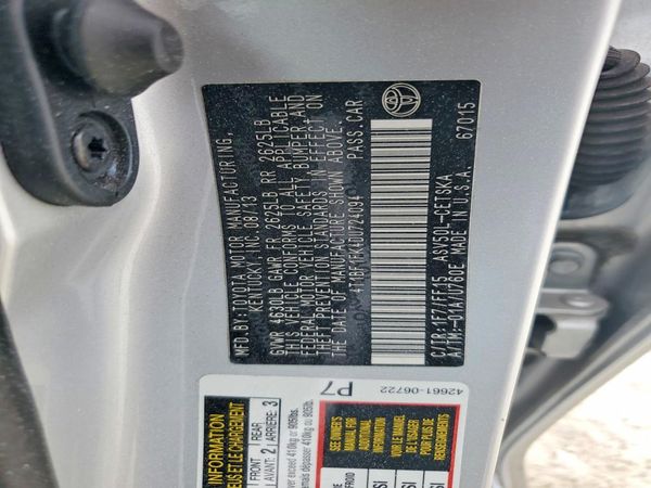 2013 TOYOTA CAMRY