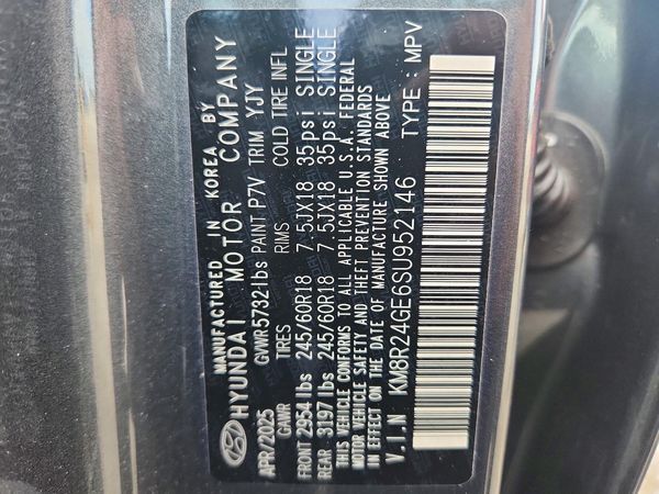 2025 HYUNDAI PALISADE SEL