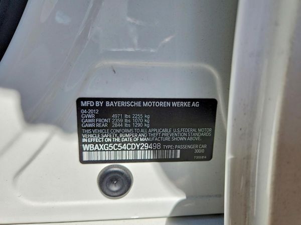 2012 BMW 528