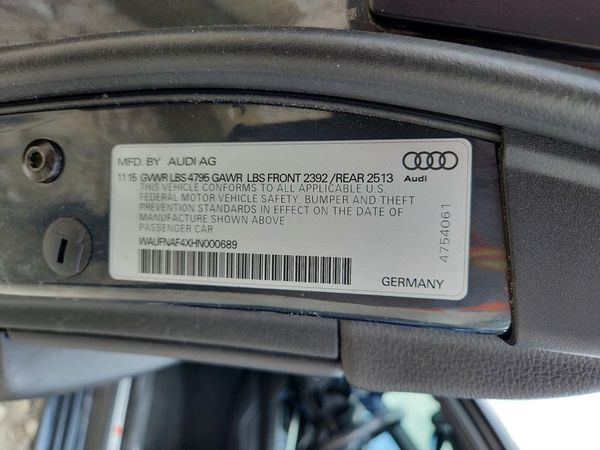 2017 AUDI A4 quattro Prestige