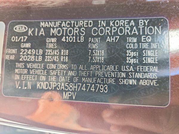 2017 KIA SOUL Plus